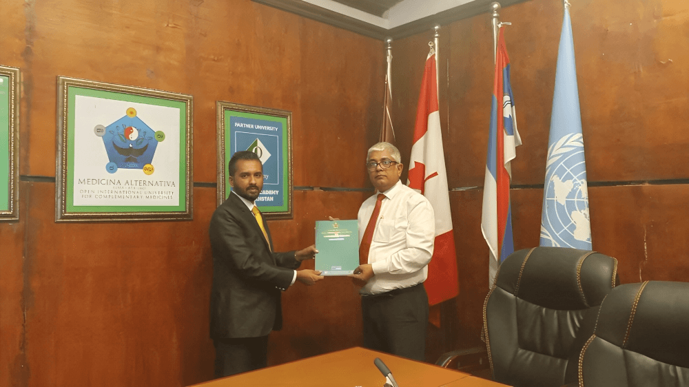 Document handover ceremony